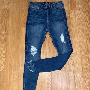 Hollister high waisted skinny jeans